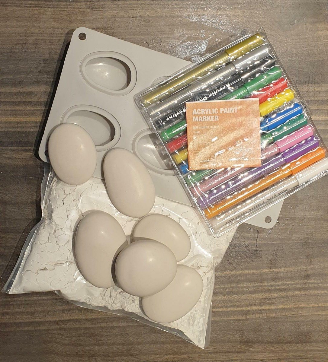 Happy stones |Knutselset| Hobbypakket|  Gips-Mal|  12 Acryl verfstiften| Acryl| stiften| Gips| tenen Schilderen - Happy Stones maken - Rock Painting Pakket - Complete Startset  - Dotting - stippen Mandala - HappyStone keien beschilderen